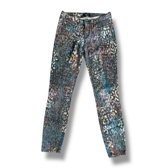 Vintage Made USA Bebe Funky Ugly Cute Womens Pants sz 26/27 - Picture 1 of 8